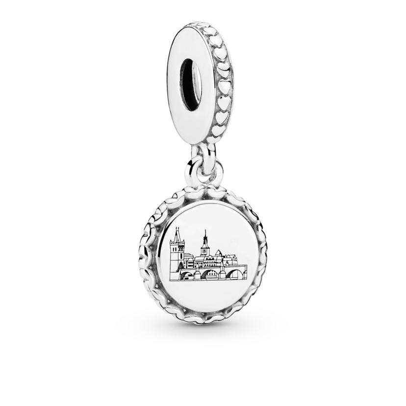 PANDORA visací přívěsek Karlův most